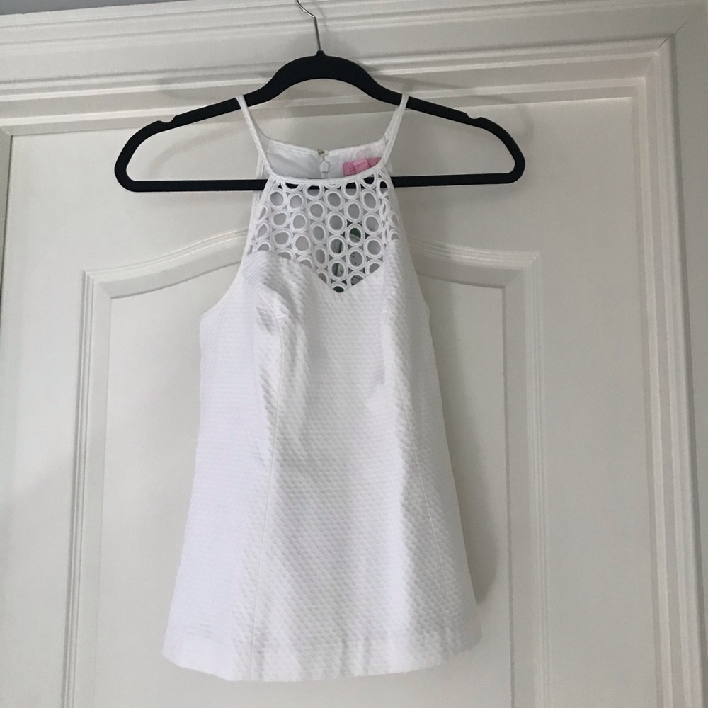 Lilly Pulitzer NWT White Top Size 0